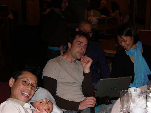 photo of some of the folks at the feast