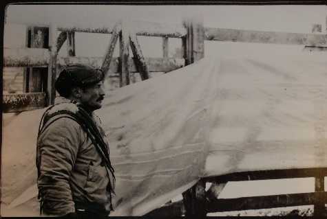 patrick huse photo on display
at nunatta sunnakkutangit museum