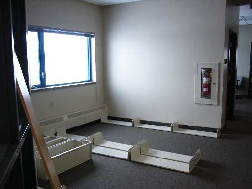 photo of the new library location