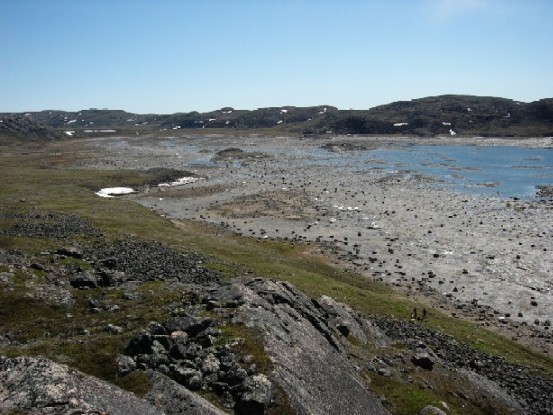 tarr inlet at low tide