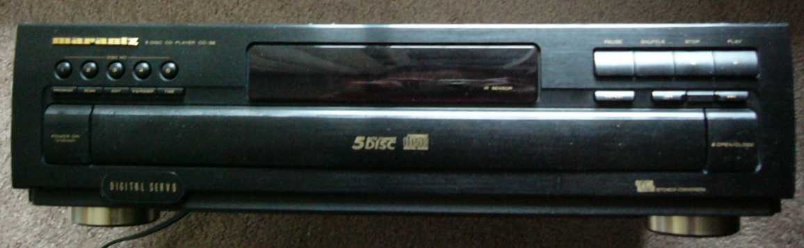 marantz cd player bites the dust