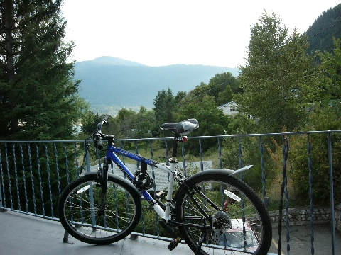 view of nelson from my motel room